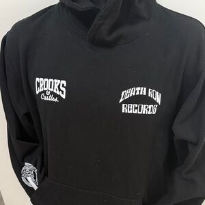 Crooks & Castles Black Graphic Hoodie